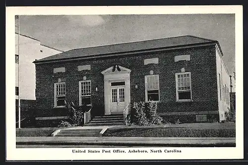 AK Asheboro, NC, United States Post Office