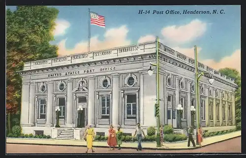 AK Hernderson, NC, Post Office