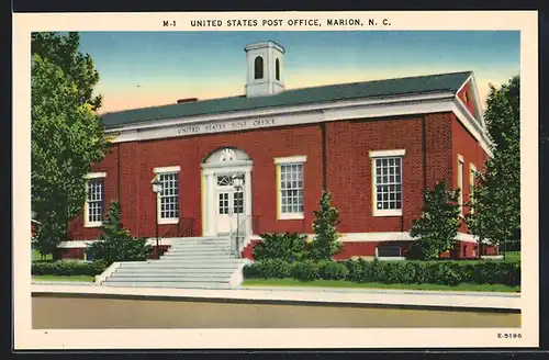 AK Marion, NC, United States Post Office