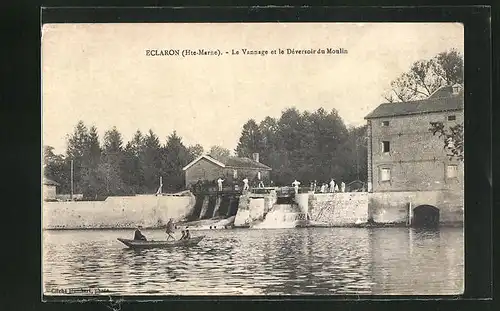 AK Eclaron, Le Vannage et le Déversoir du Moulin