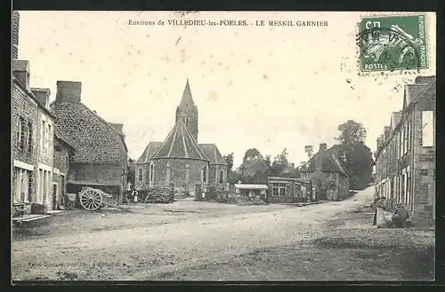 AK Villedieu-les-Poeles, Le Mesnil Garnier