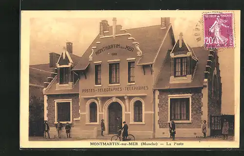 AK Montmartin-sur-Mer, La Poste