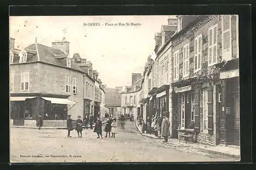 AK Saint-James, Place et Rue Saint-Martin