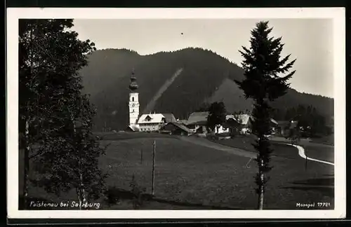 AK Faistenau bei Salzburg, Blick zur Kapelle im Ort