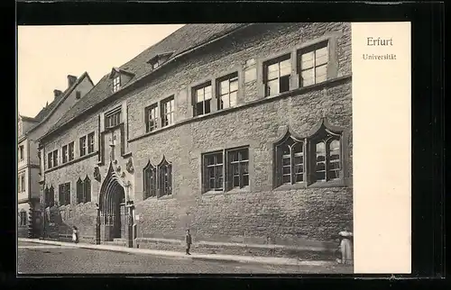 AK Erfurt, vor der historischen Universität