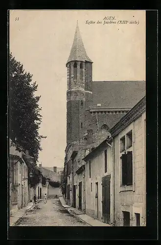 AK Agen, Église des Jacobins