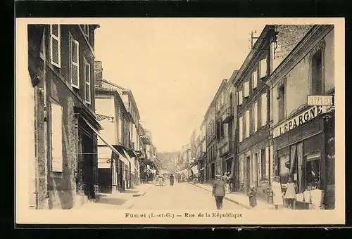 AK Fumel, Rue de la Republique