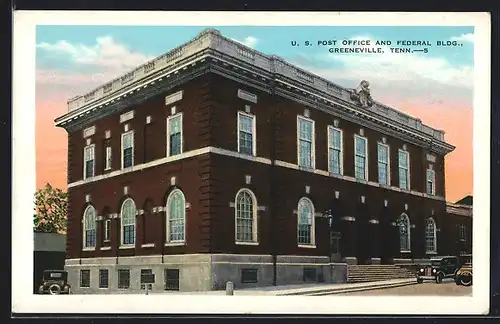 AK Greeneville, TN, US Post Office and Federal BLDG.