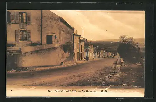 AK Richardmenil, La Descente