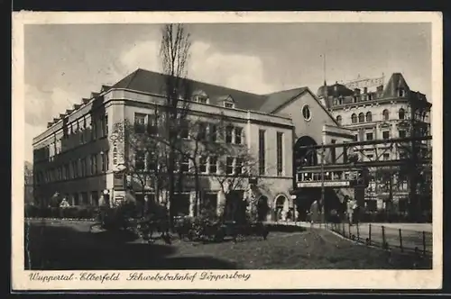 AK Wuppertal-Elberfeld, Schwebebahnhof Döppersberg