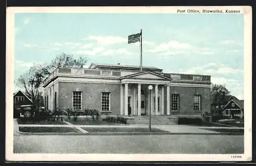 AK Hiawatha, KS, Post Office