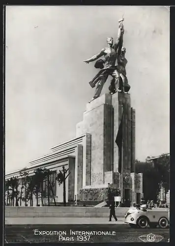 AK Paris, Exposition Internationale 1937, Pavillon de l`U.R.S.S.