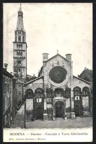 AK Modena, Duomo, Facciata e Torre Ghirlandina