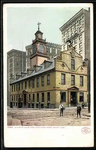 AK Boston, MA, Old State House from Washington Street