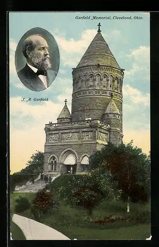 AK Cleveland, OH, Garfield Memorial, J. A. Garfield