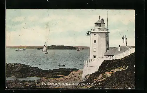 AK Falmouth, St. Anthony`s Lighthouse, Leuchtturm