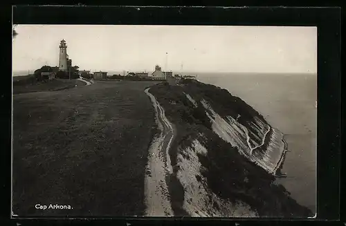 AK Cap Arkona, Blick zum Leuchtturm