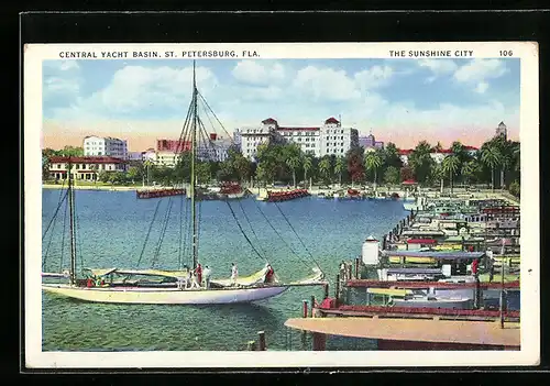 AK St. Petersburg, FL, Central Yacht Basin, The Sunshine City