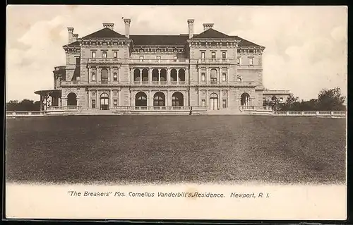 AK Newport, RI, The Breakers, Mrs. Cornelius Vanderbilt`s Residence