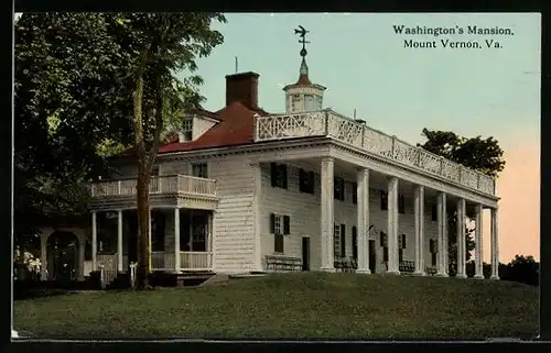 AK Mount Vernon, Va., Washington`s Mansion