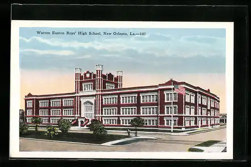 AK New Orleans, LA, Warren Easton Boy`s High School
