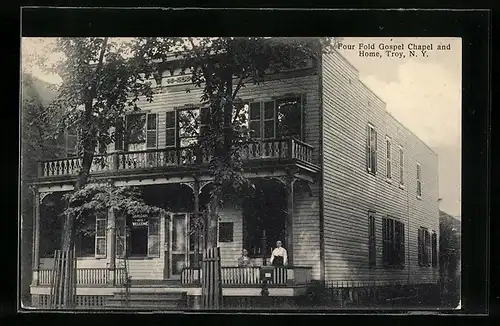 AK Troy, NY, Four Fold Gospel Chapel and Home