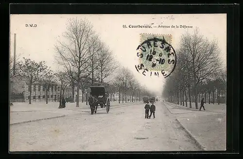 AK Courbevoie, Avenue de la Défense