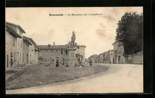 AK Beaumont, Le Monument des Combattants