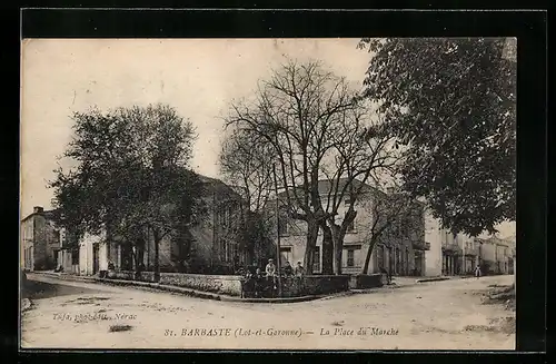 AK Barbaste, La Place du Marché