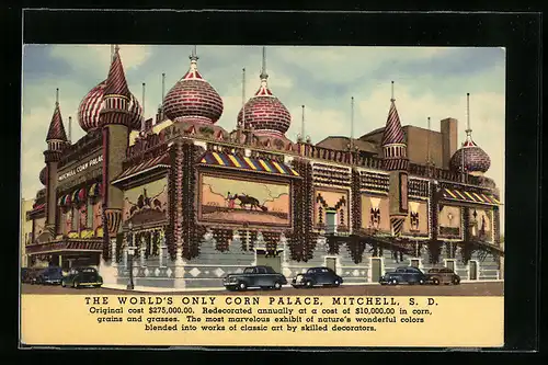 AK Mitchell, SD, The Worlds Only Corn Palace