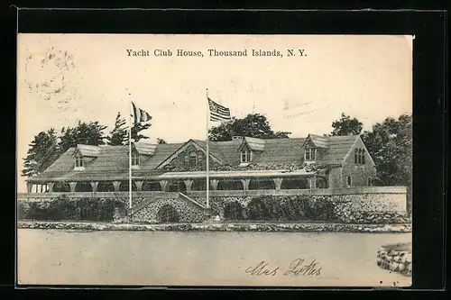 AK Thousand Islands, NY, Yacht Club House