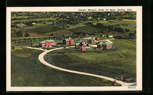 AK Omaha, NE, Omaha Masonic Home for Boys