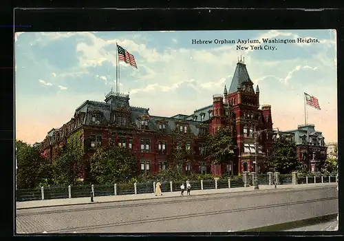 AK New York, NY, Hebrew Orphan Asylum, Washington Heights