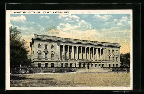 AK Madison, WI, State Historical Library