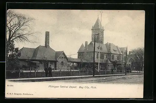 AK Bay City, MI, Michigan Central Depot