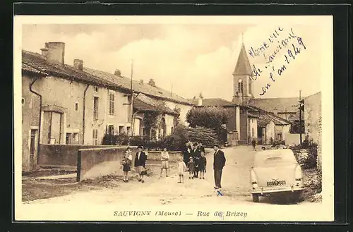 AK Sauvigny, Rue de Brixey