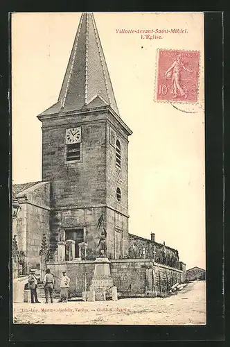 AK Villotte-devant-Saint-Mihiel, l'Eglise