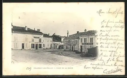 AK Colombey-les-Belles, Place de la Mairie