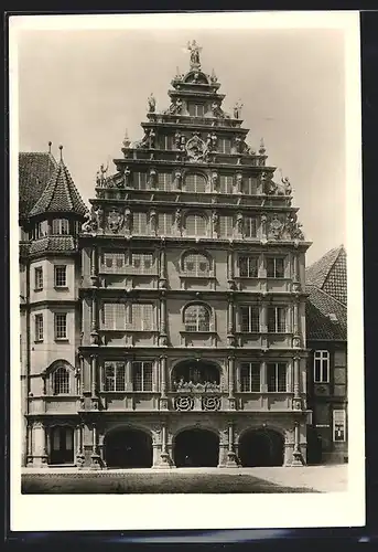 Foto-AK Deutscher Kunstverlag, Nr. 44: Braunschweig, Gewandhaus, Dienstgebäude