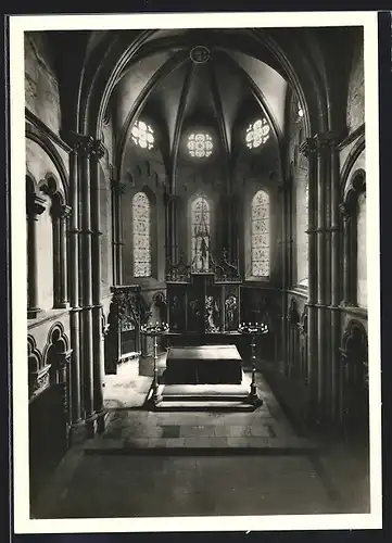 AK Gelnhausen, Chor von Meister Vingerhut in der Marienkirche