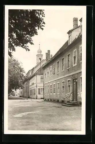 AK Gnadau, Brüderhaus und Kirche