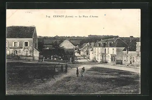 AK Cernoy, la Place d'Armes