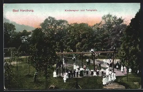 AK Bad Harzburg, Kinderspiel- und Turnplatz