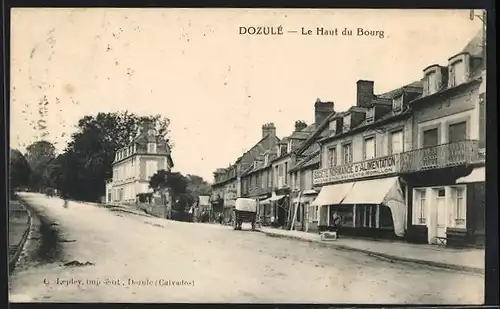 AK Dozulé, Le Haut du Bourg