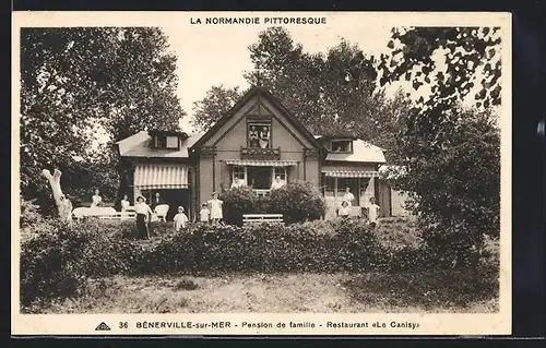 AK Bénerville-sur-Mer, Pension de famille, Restaurant Le Canisy