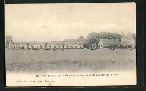 AK Courtomer, Vue générale des Rouges-Terres