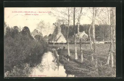 AK St. Hilaire sur Rille, Bord de la Rille