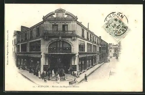 AK Alencon, Maison des Magasins Réunis