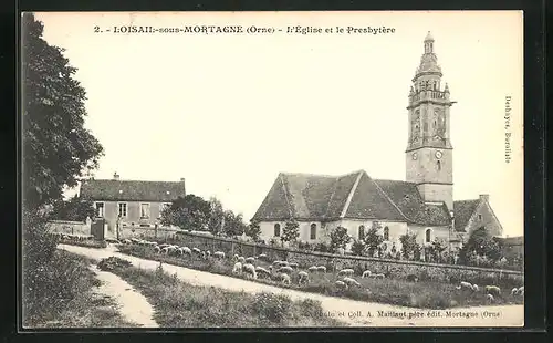 AK Loisail-sous-Mortagne, L`Eglise et le Presbytère