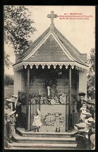 AK Marciac, Pavillon miraculeux de la Chapelle de N.-D. de la Croix